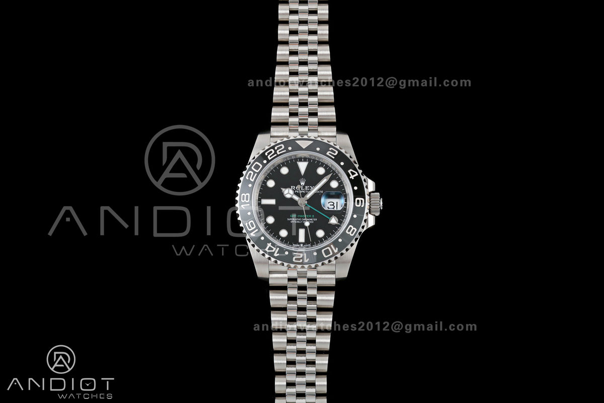 GMT-Master II 126710 GRNR 904L Steel RICH 1:1 Best Edition on Jubilee Bracelet JH3285 (Free Sprung) V2